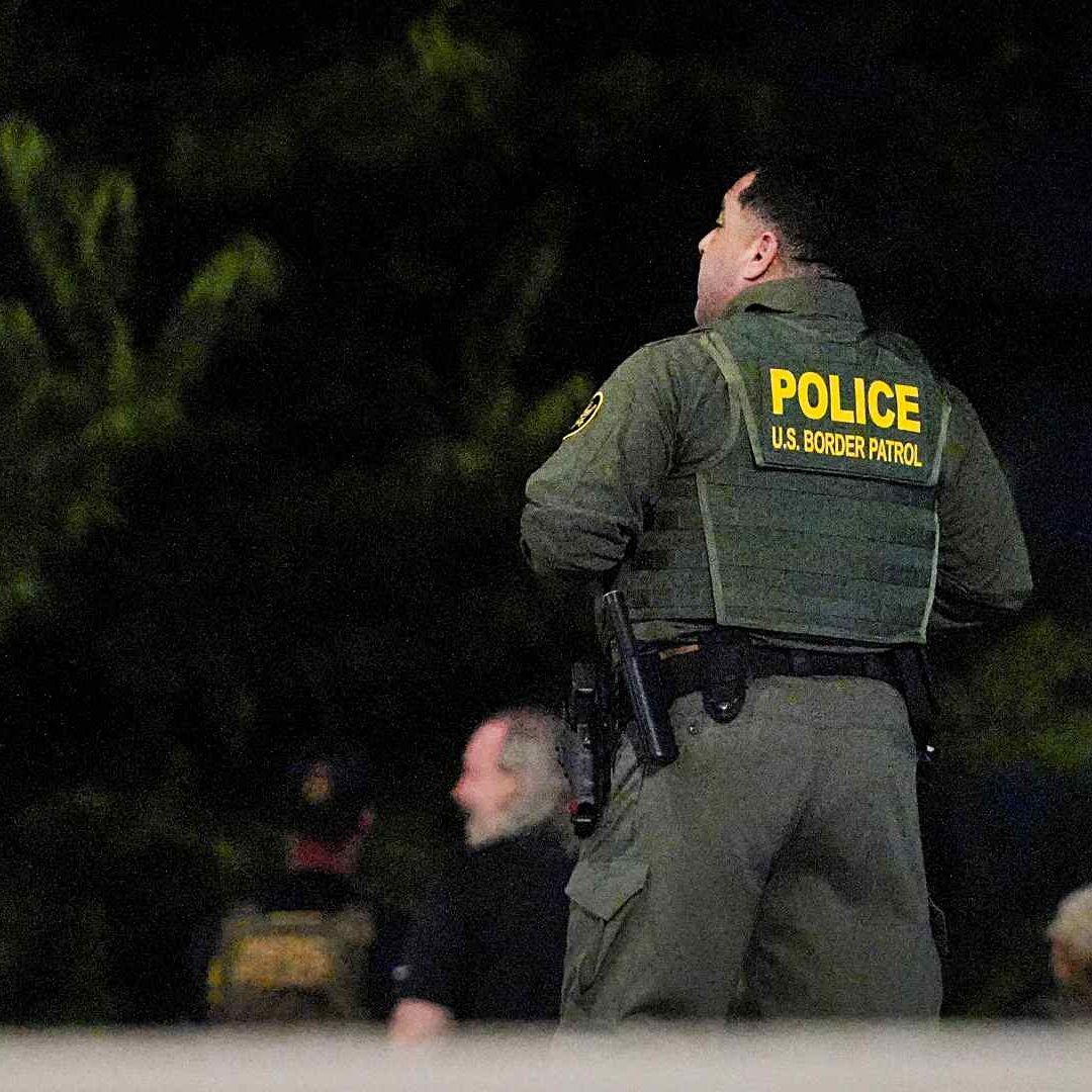 Agente de la Patrulla Fronteriza en Washington, EUA, el 15 de agosto de 2025