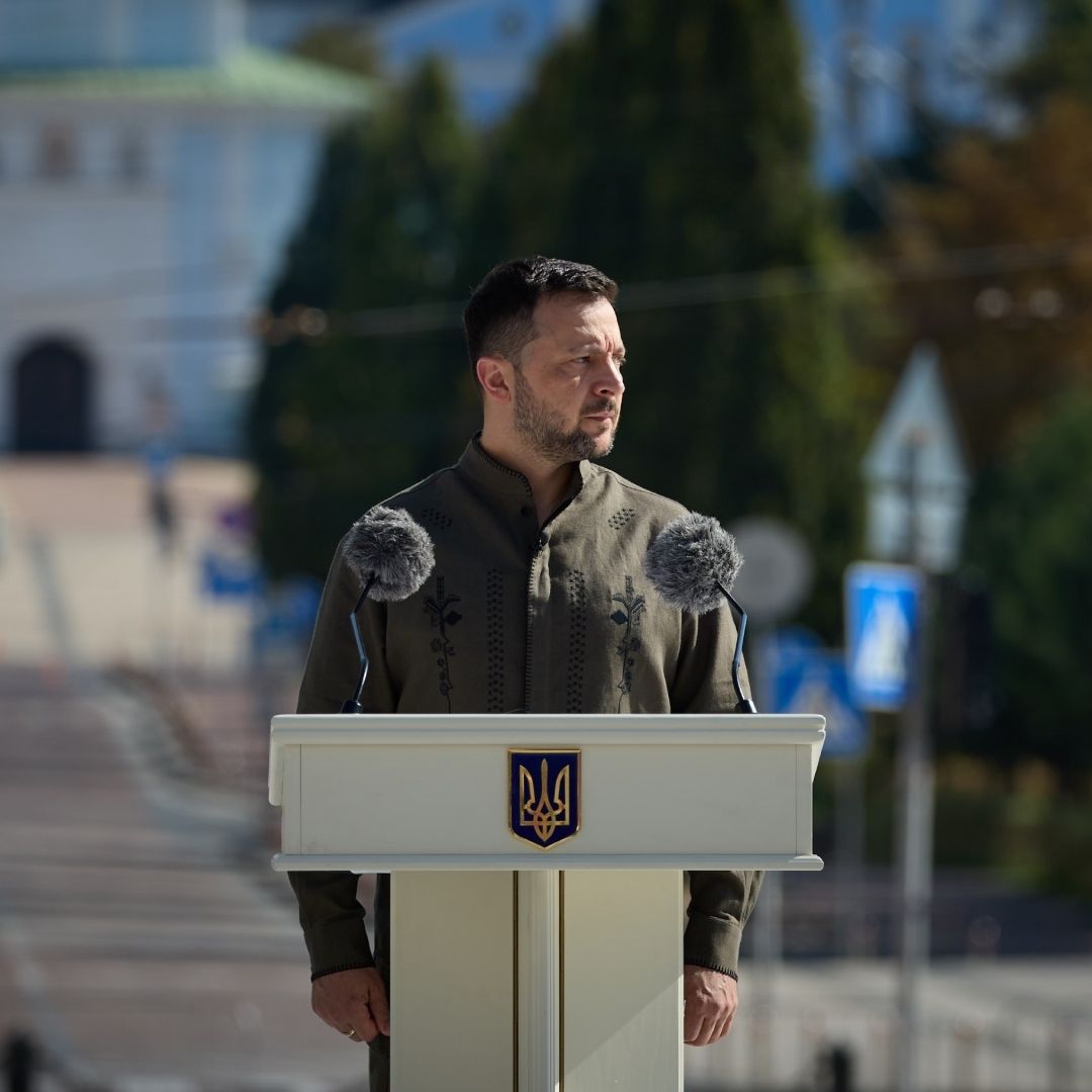 Volodímir Zelenski, presidente de Ucrania