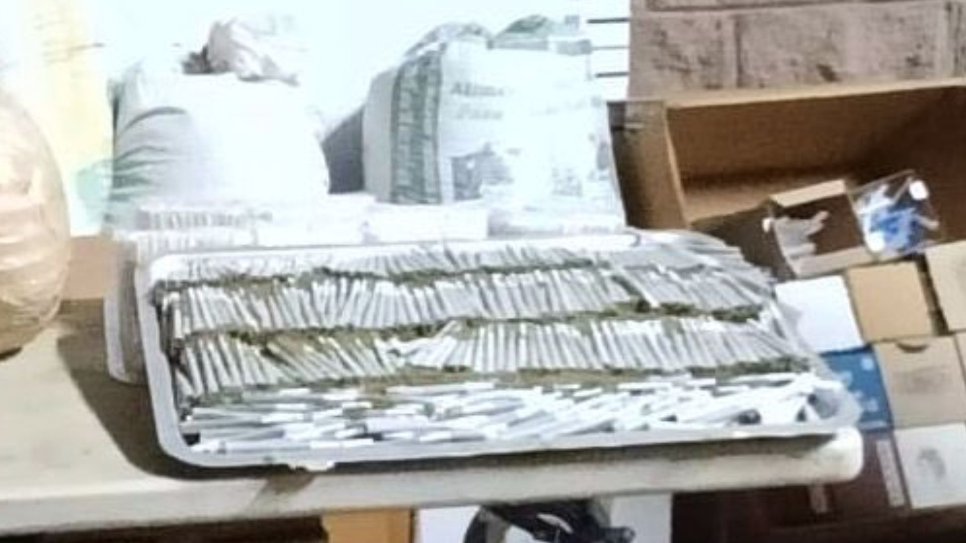 Aseguran Taller para Elaborar Cigarros de Mariguana y Armas de Fuego en Hermosillo.