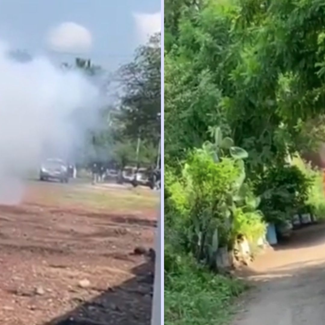 Atacan con Explosivos desde Drones y Queman Vehículos en Buenavista, Michoacán