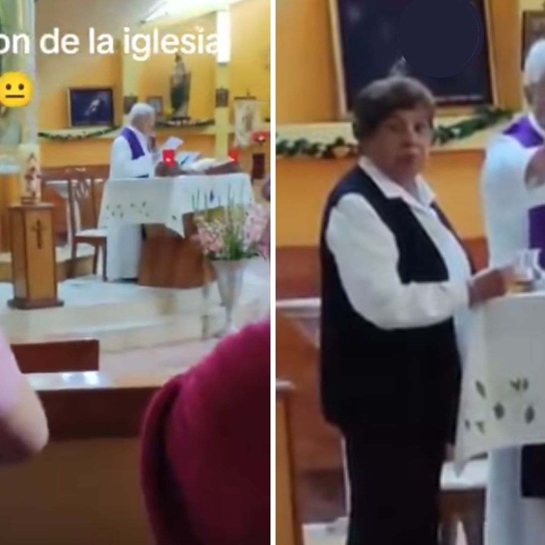 Sacerdote Corre de Misa a Mamá y Bebé por Hacer Escándalo
