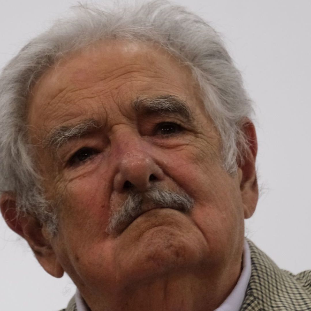 José Mujica durante una visita al Senado de México en 2019