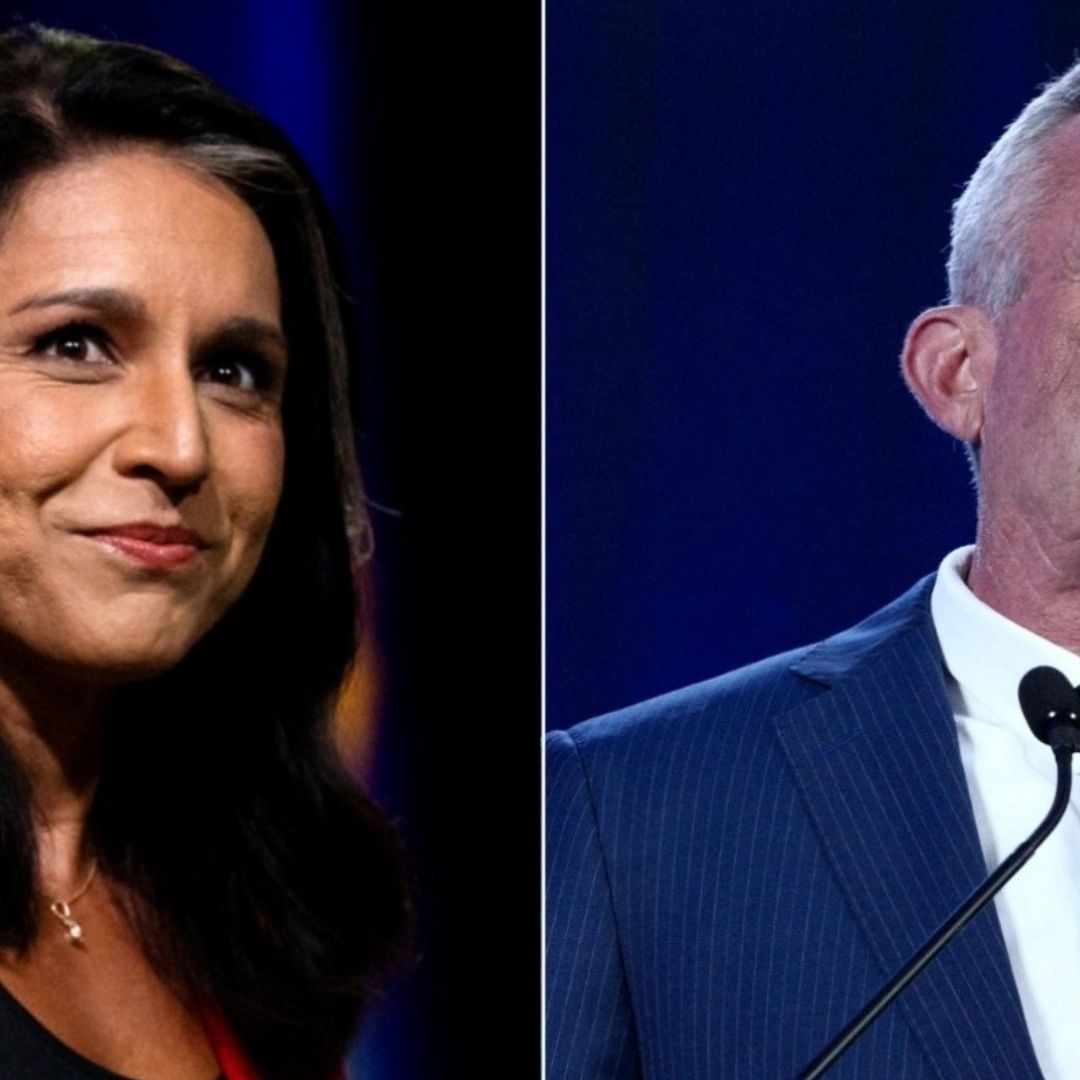 Tulsi Gabbard y Robert F. Kennedy Jr.