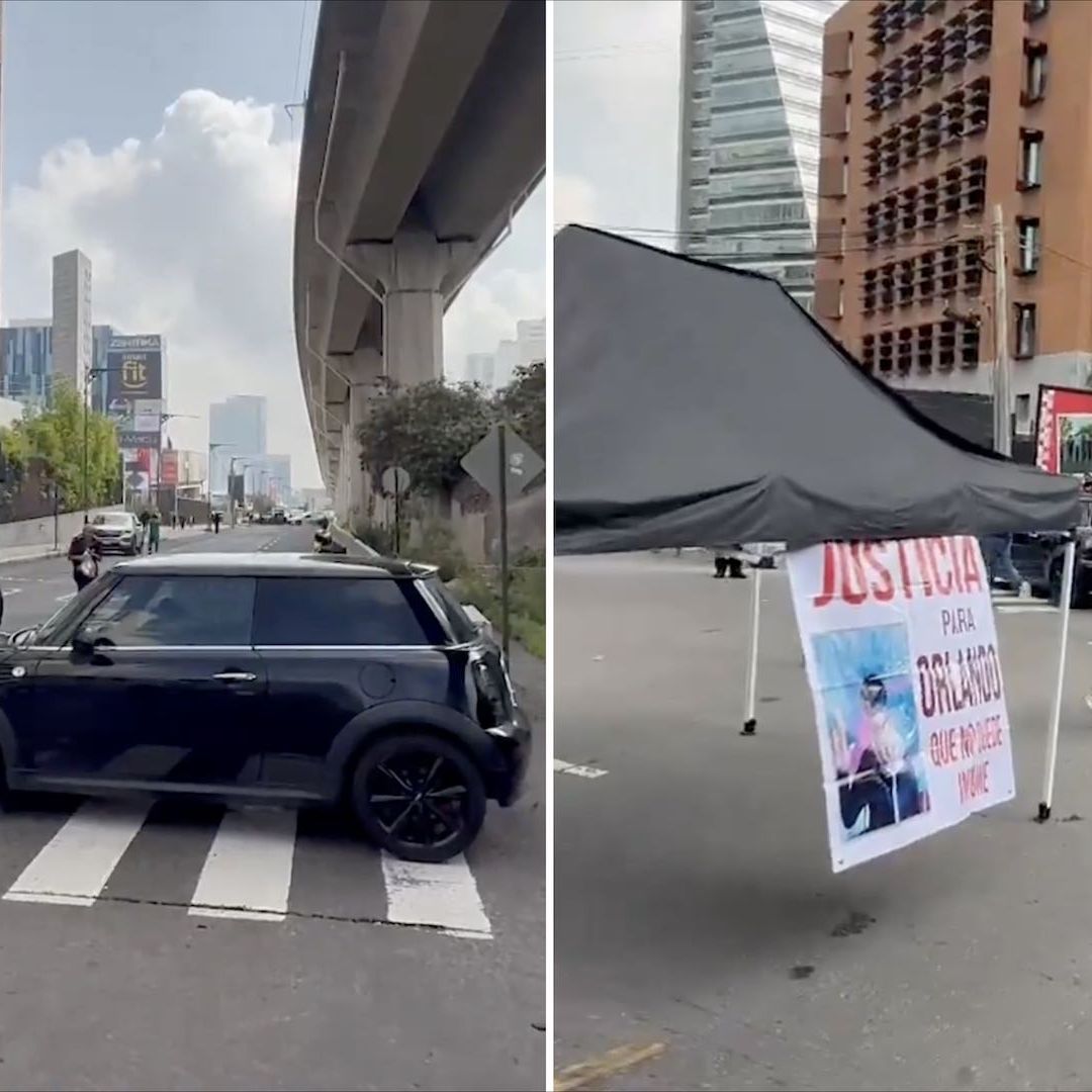 Familiares de Orlando bloquean la autopista México-Toluca