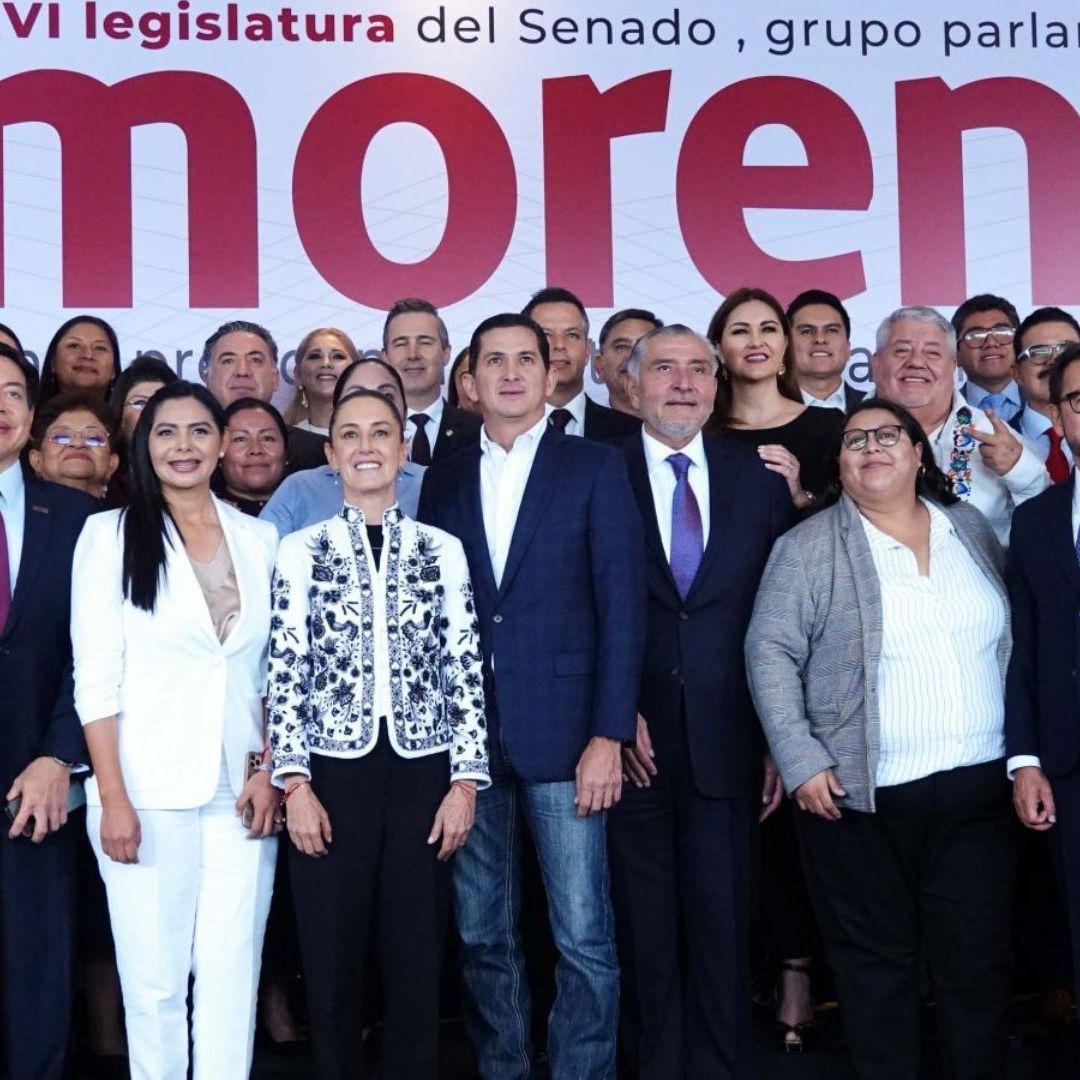 Morena y Aliados Se Acercan a Mayoría Calificada en el Senado; Se Suman Legisladores del PRD