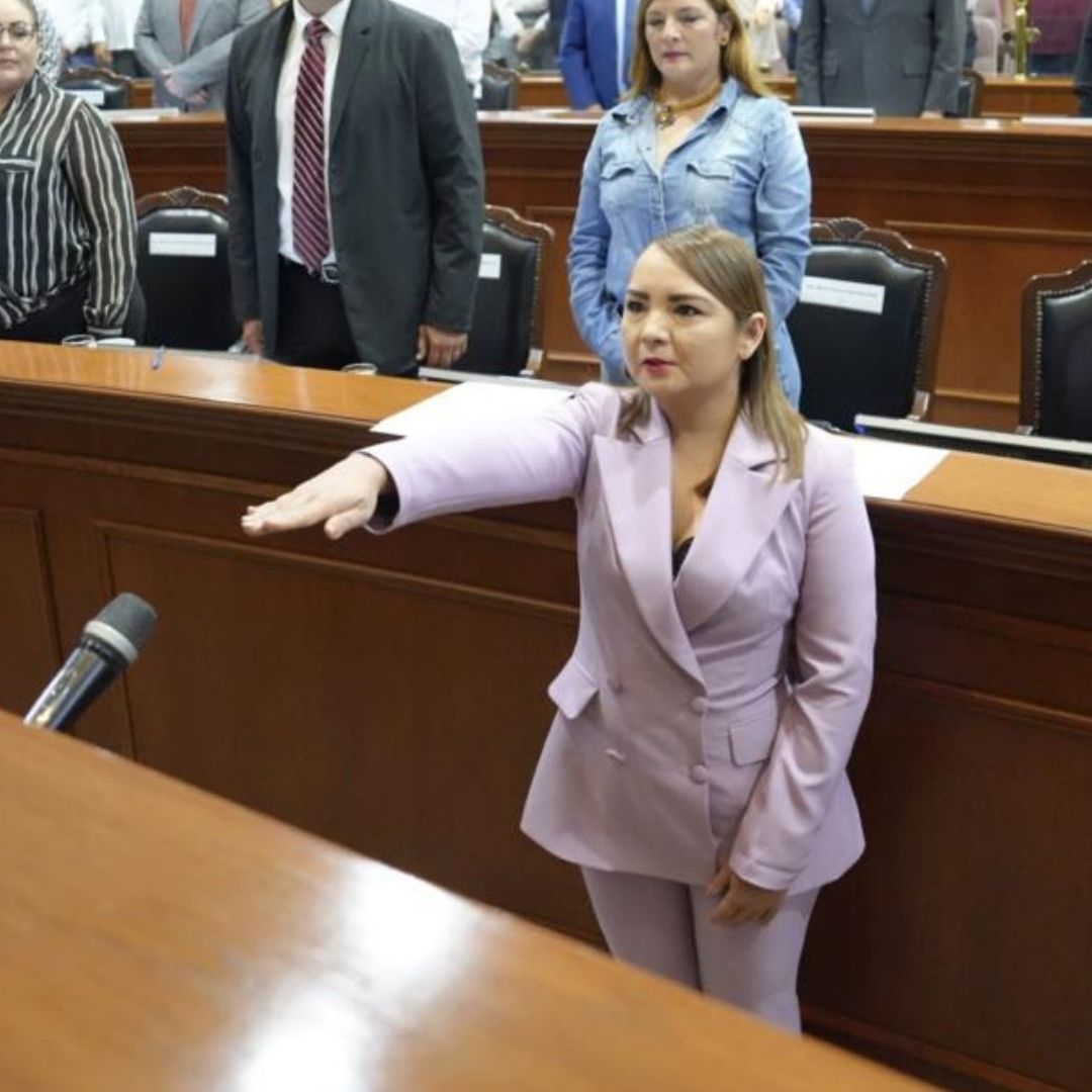 El Congreso de Sinaloa designó hoy, 28 de agosto de 2024, a Claudia Sánchez Kondo como la nueva fiscal General del estado