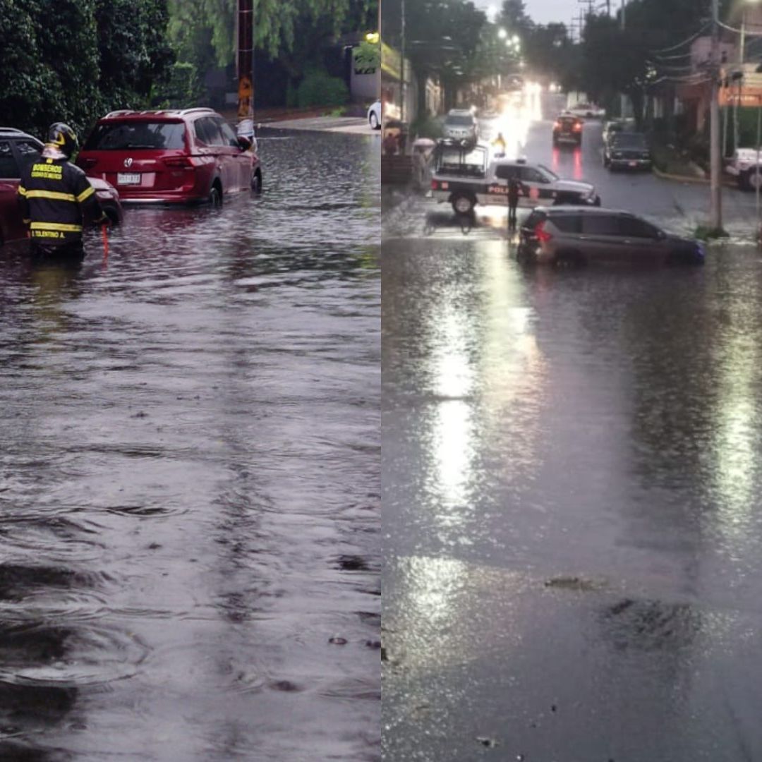 Equipos de emergencia atienden inundaciones en distintas zonas de la CDMX