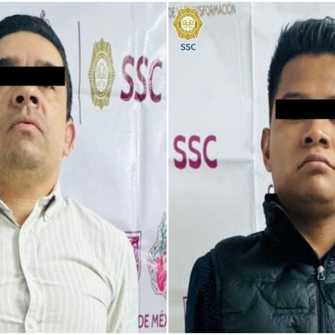 Los detenidos son un hombre de 46 años que se identificó como ciudadano colombiano y otro de 28 años.