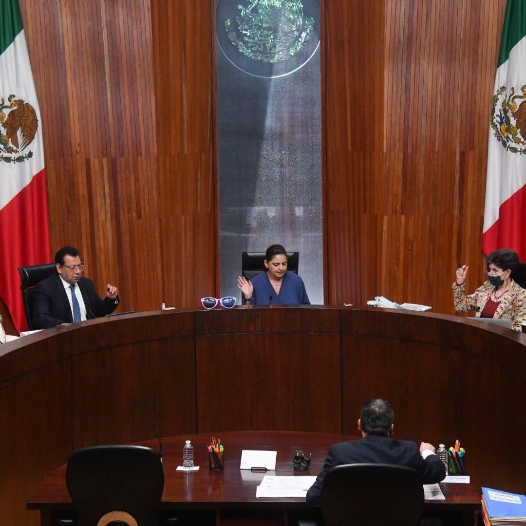 Sesión del Tribunal Electoral el pasado 27 de abril