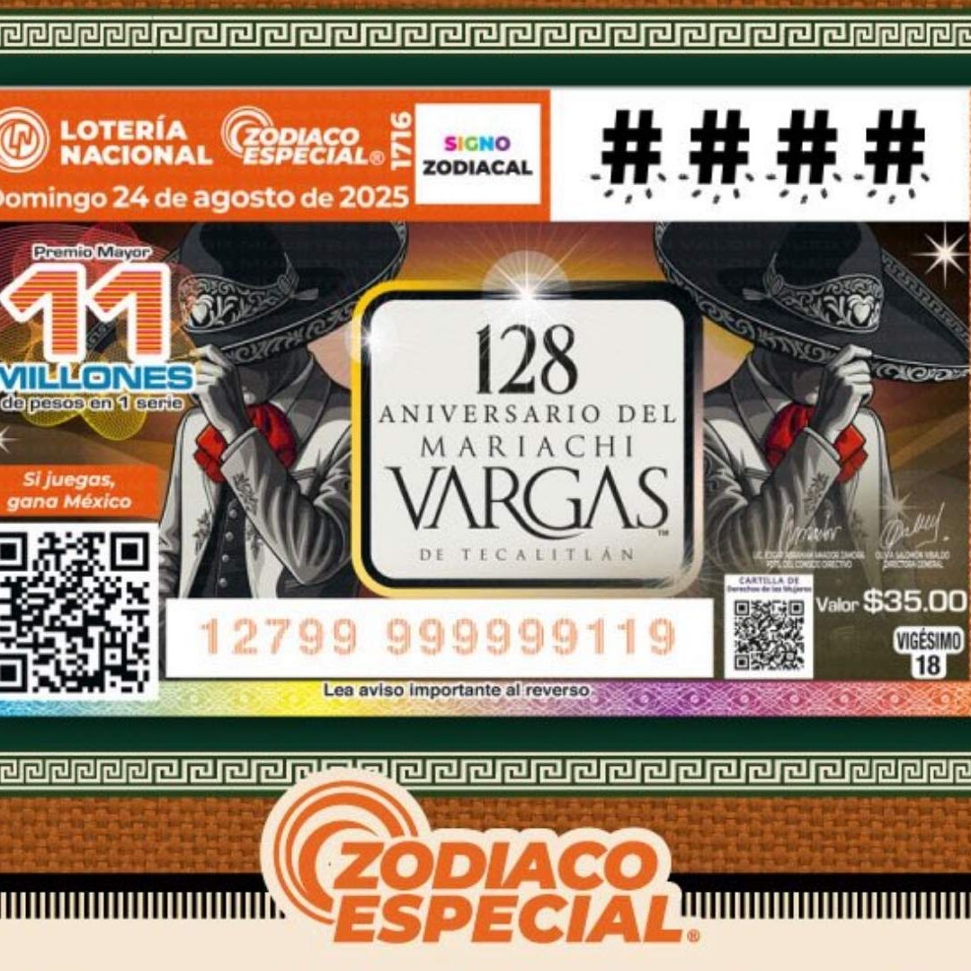 Resultados Lotería Nacional hoy 24 de agosto 2025 números ganadores sorteo zodiaco especial 1716