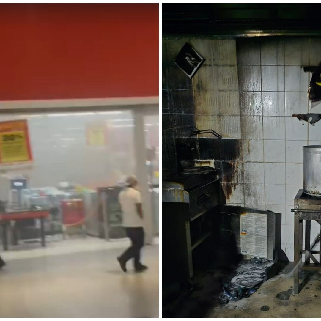 Así se captó el incendio en Parque Delta