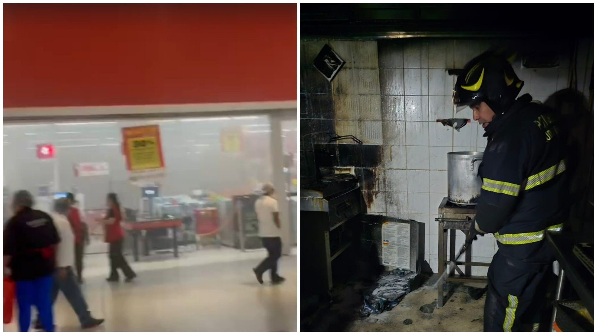 Así se captó el incendio en Parque Delta