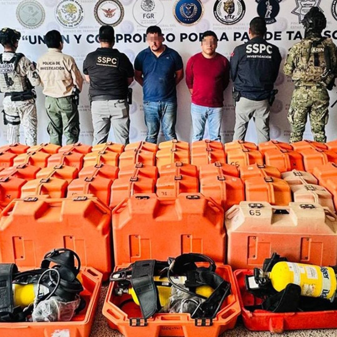 Detienen a Dos Presuntos 'Piratas' por Asalto a Plataforma de Pemex en Campeche