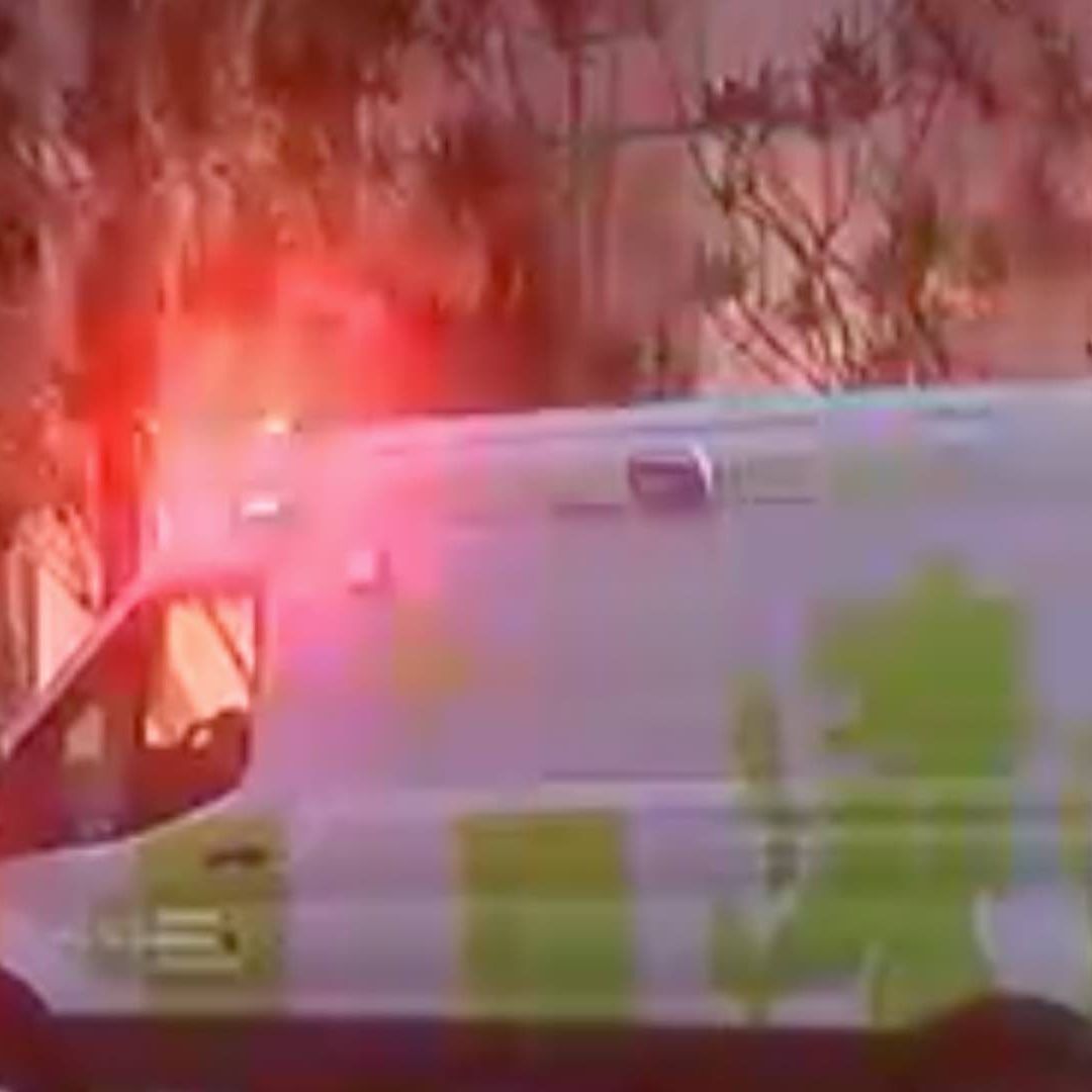 El varón presentó taquicardia y fue trasladado a un hospital
