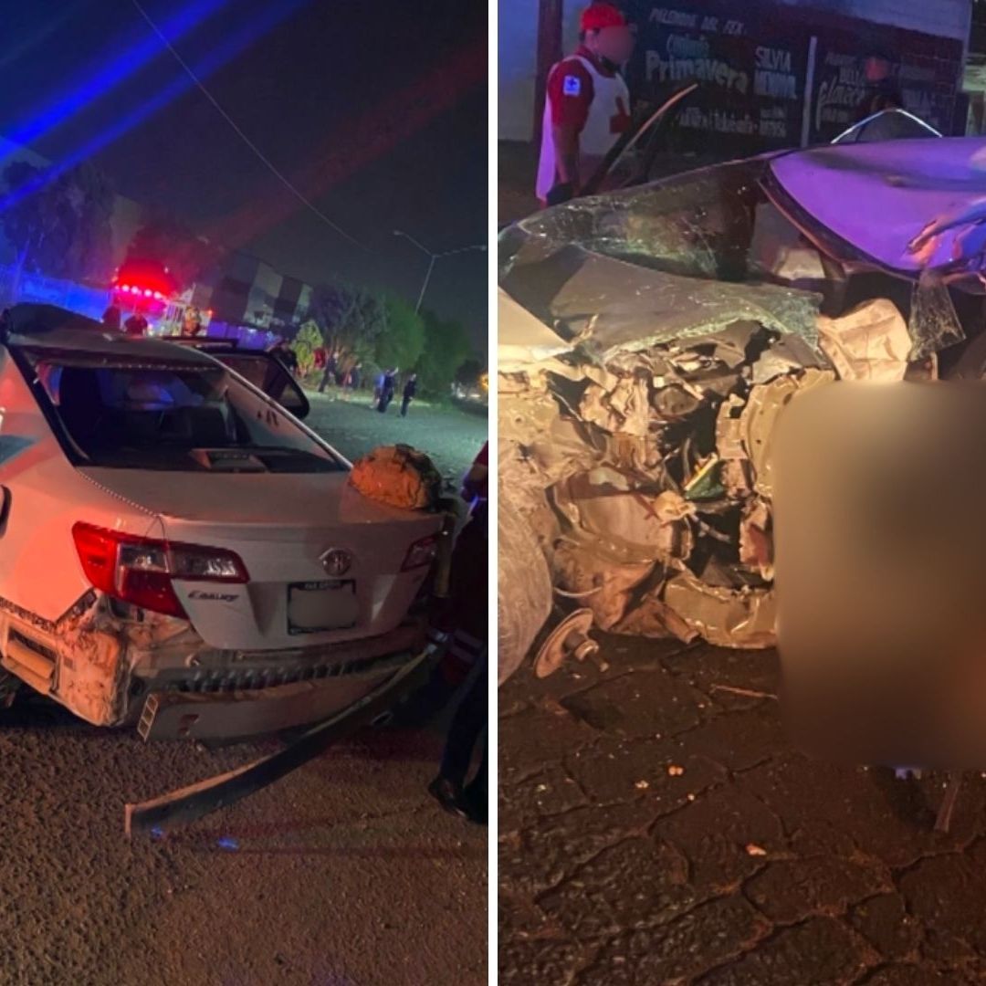 Joven de 19 Años Muere al Volcarse en Mexicali; Presuntamente Atropelló a una Persona y Huyó