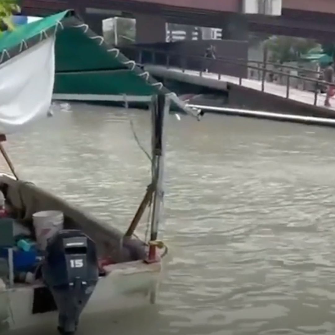 Limpian Paseo Santa Lucía tras lluvias