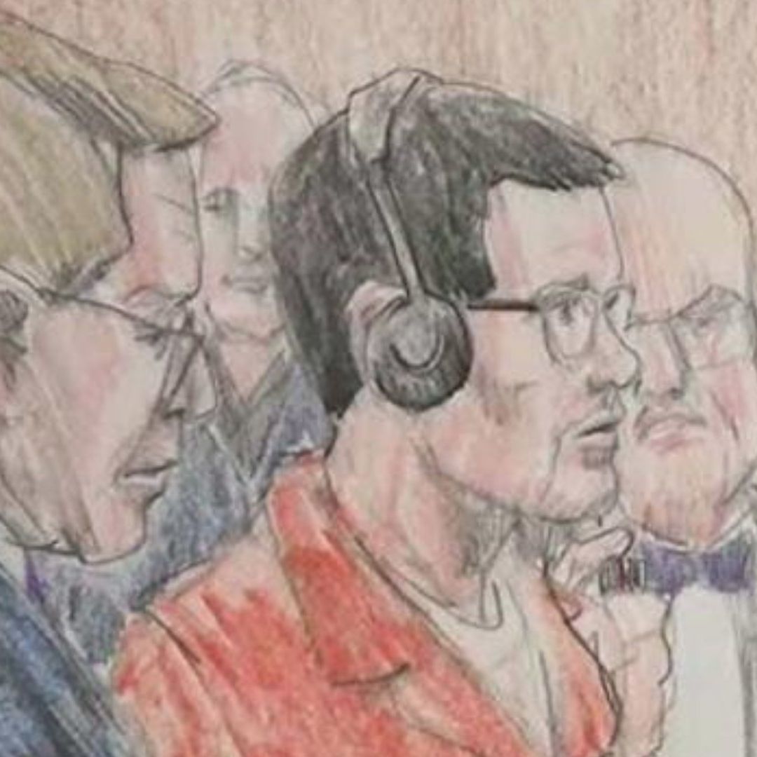 Ovidio Guzmán druante juicio en Estados Unidos