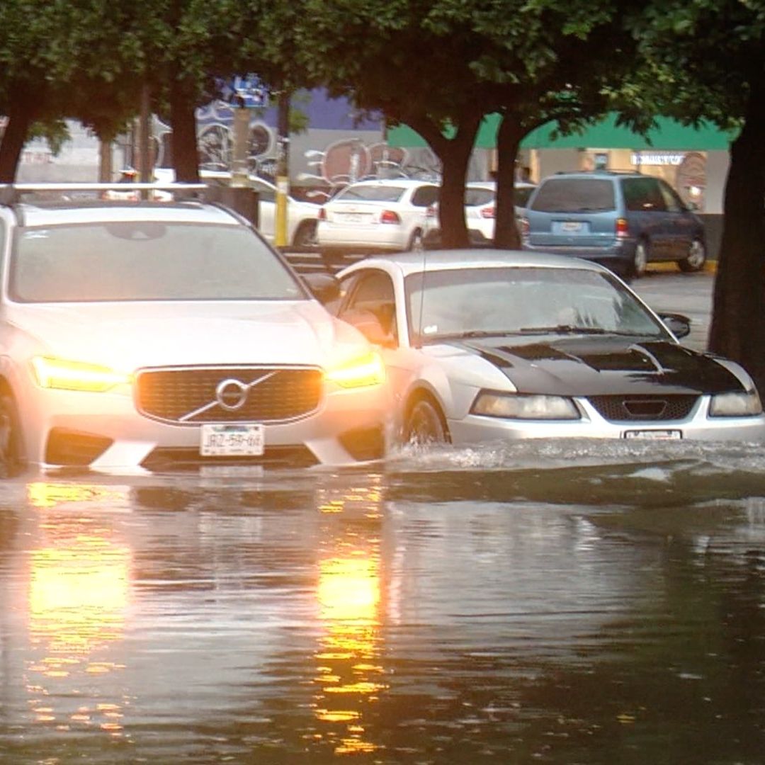 Afectaciones por lluvia 24 de agosto en Guadalajara y Zapopan