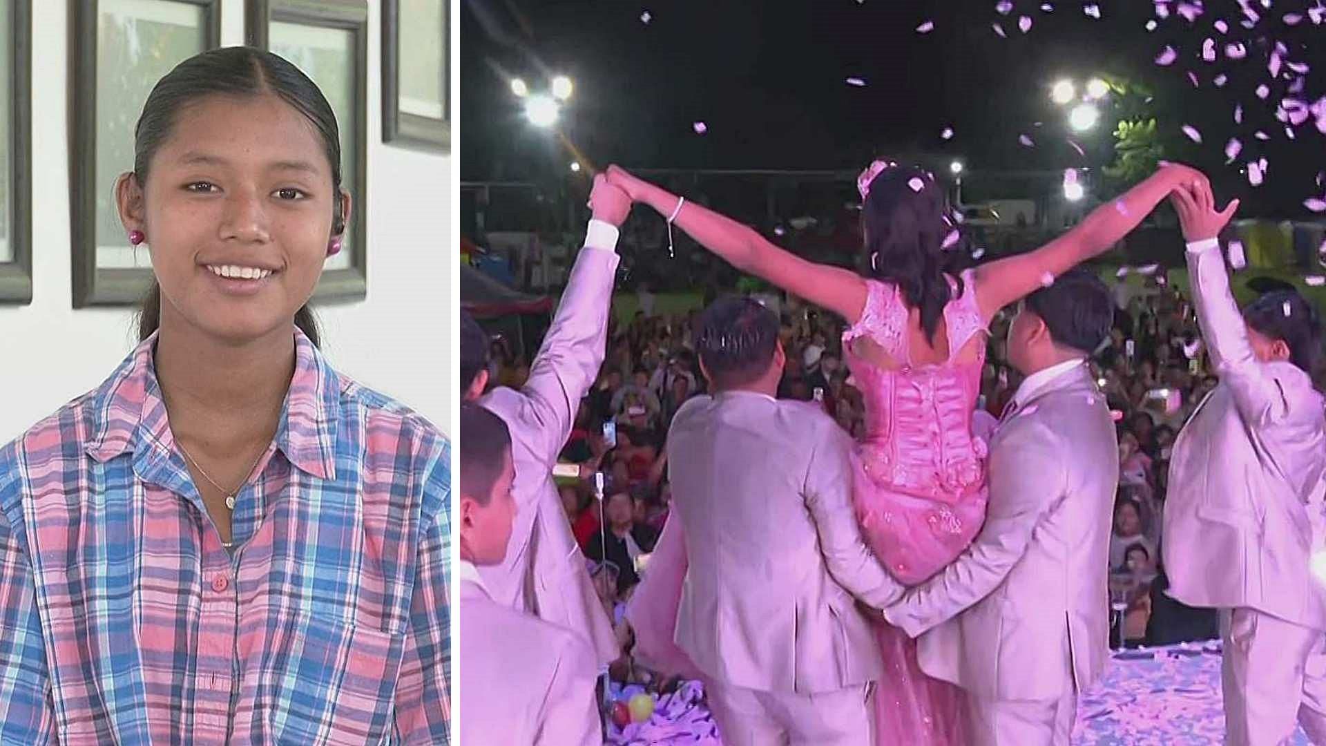 Isela festejó sus XV años en la Huasteca Potosina