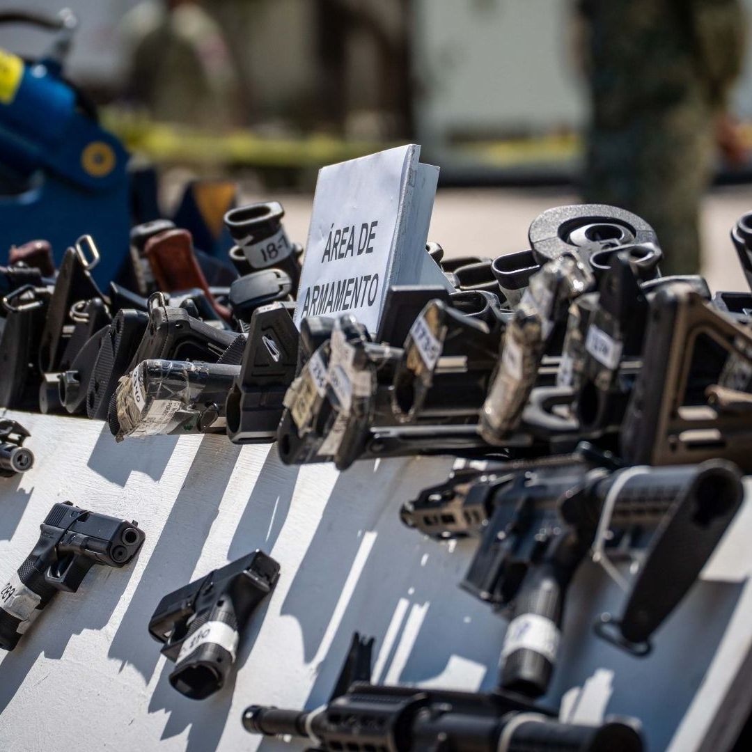Armas aseguradas en Tijuana