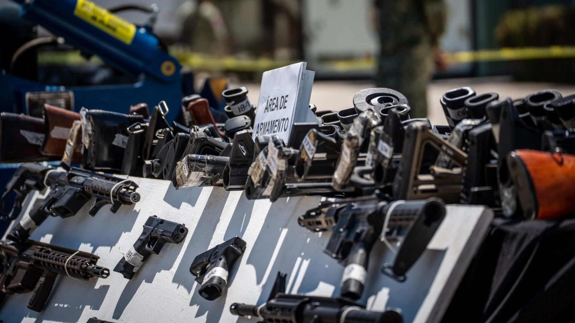 Armas aseguradas en Tijuana