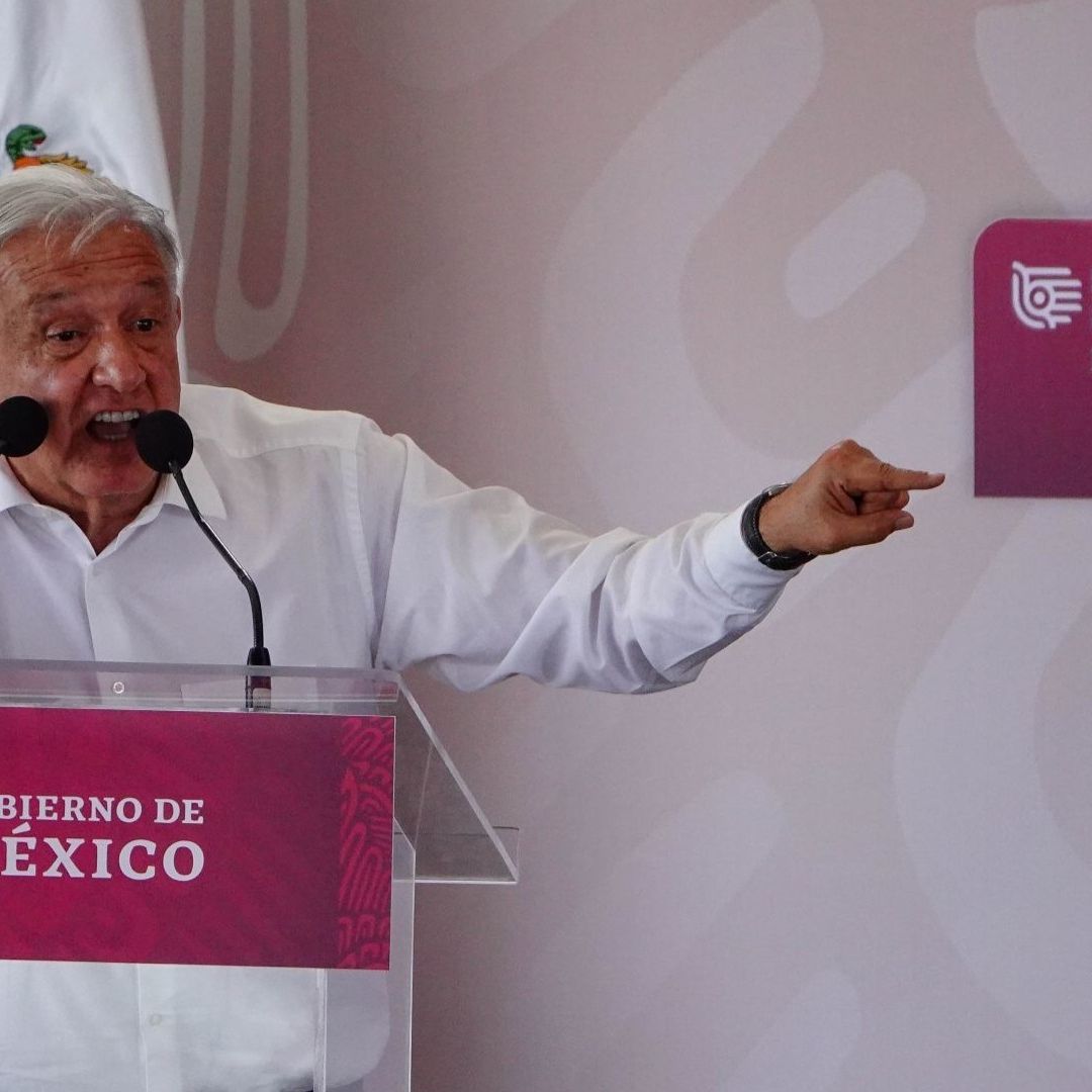 El presidente de México, Andrés Manuel López Obrador, en la inauguración del Parque Ecológico Lago de Texcoco