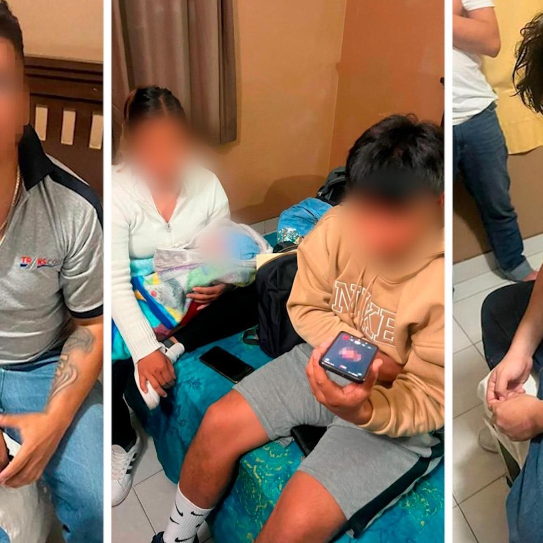 Ocho personas fueron rescatadas de un hotel cercano a la Central Camionera.
