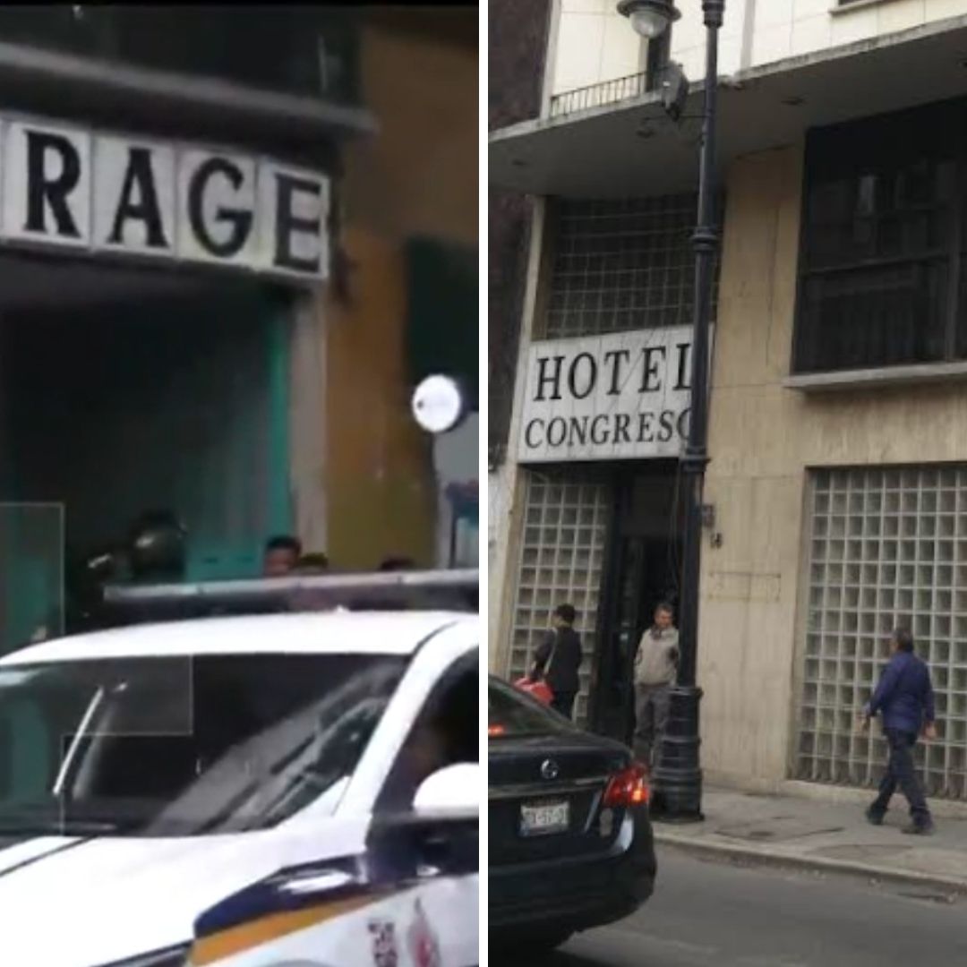 BBalacera en Hotel del Centro Histórico Deja un Muerto en CDMX; Agresores Huyen al Metro CDMX