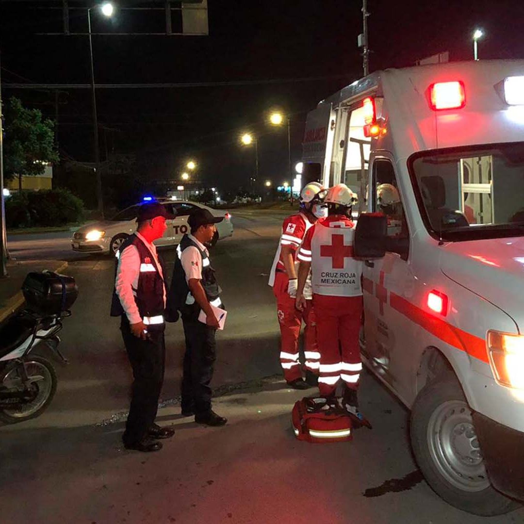 Ebrio atropella a un hombre en Ciudad Victoria; Intenta huir pero fue detenido