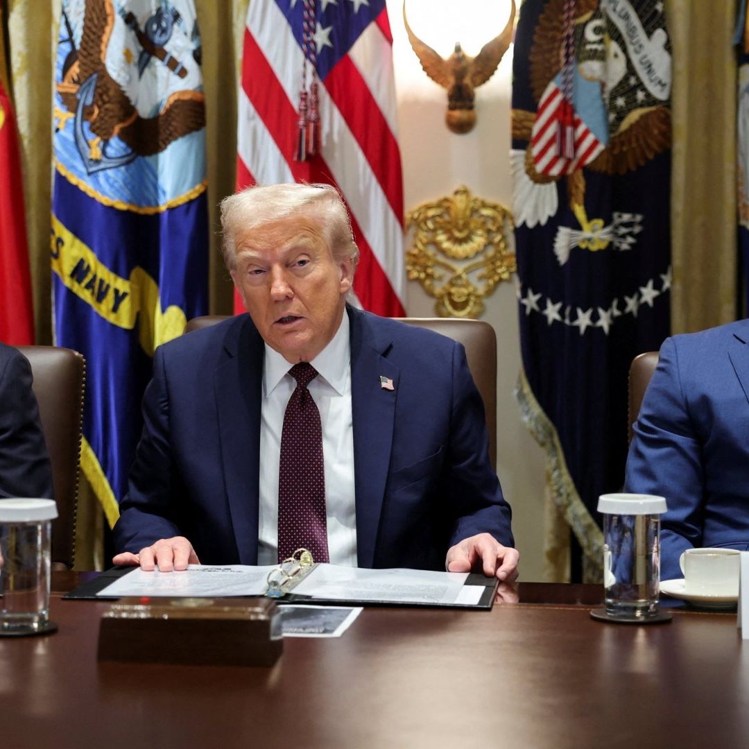 Reunión de Trump con su Gabinete en la Casa Blanca