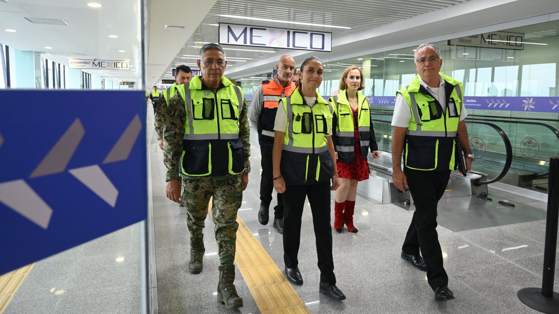 Sheinbaum Inaugura Módulo 11 del AICM: Así Son las Nuevas Salas de Espera del Aeropuerto de CDMX