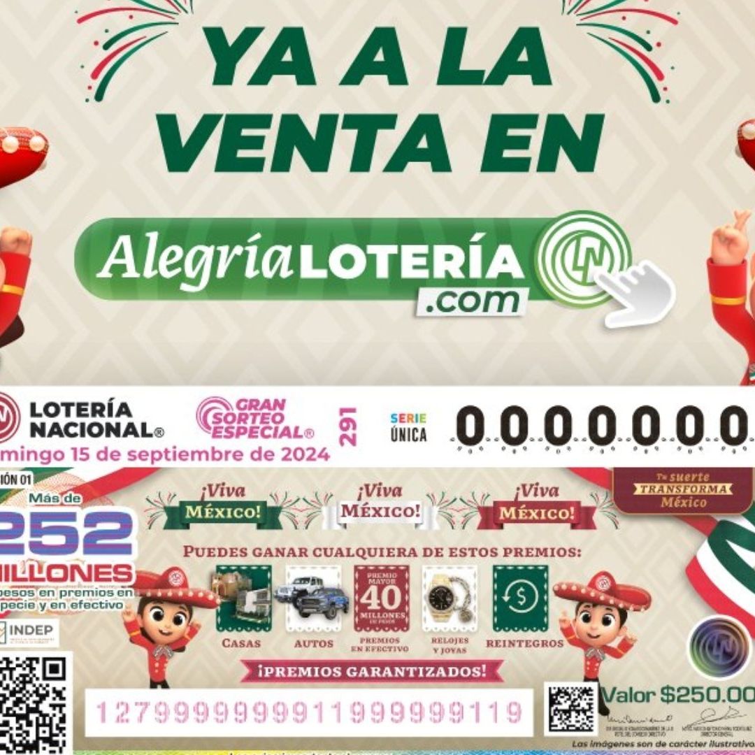 ¿Qué Premios Dará el Gran Sorteo Especial "Día de la Independencia 2024" de la Lotería Nacional?