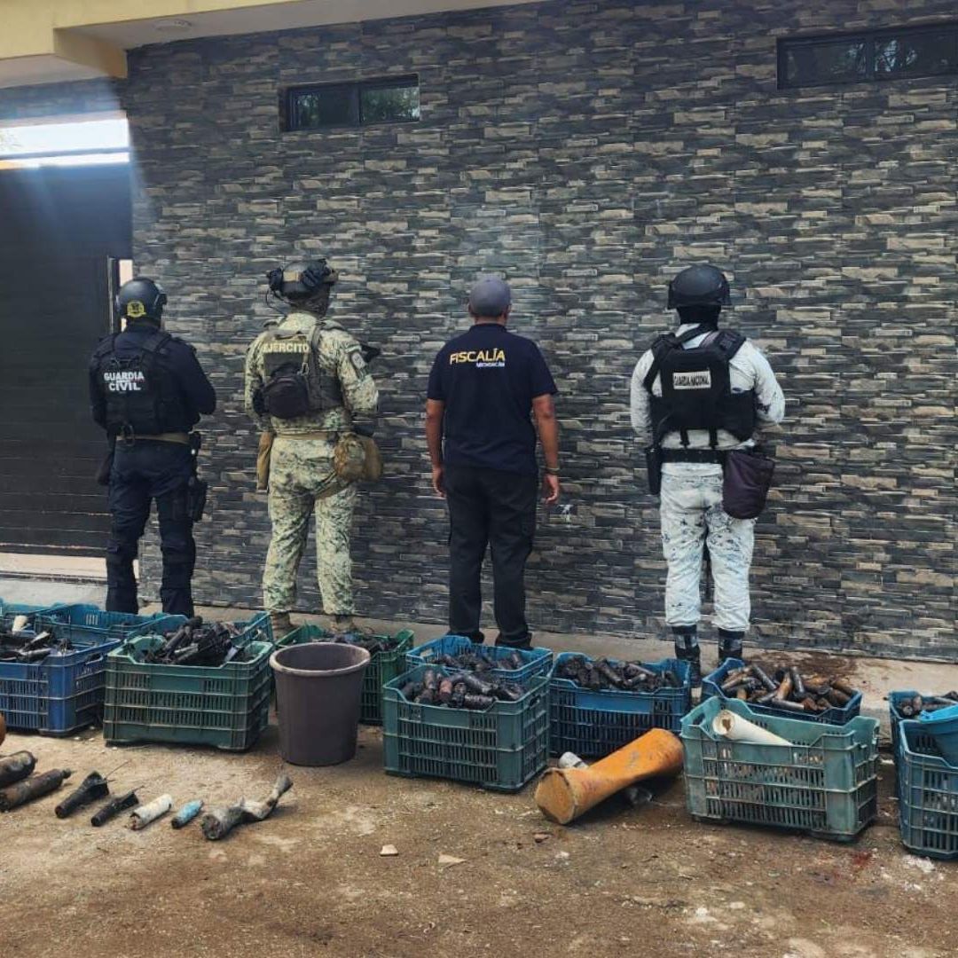 Descubren en Michoacán Tercera 'Narcofábrica' de Explosivos