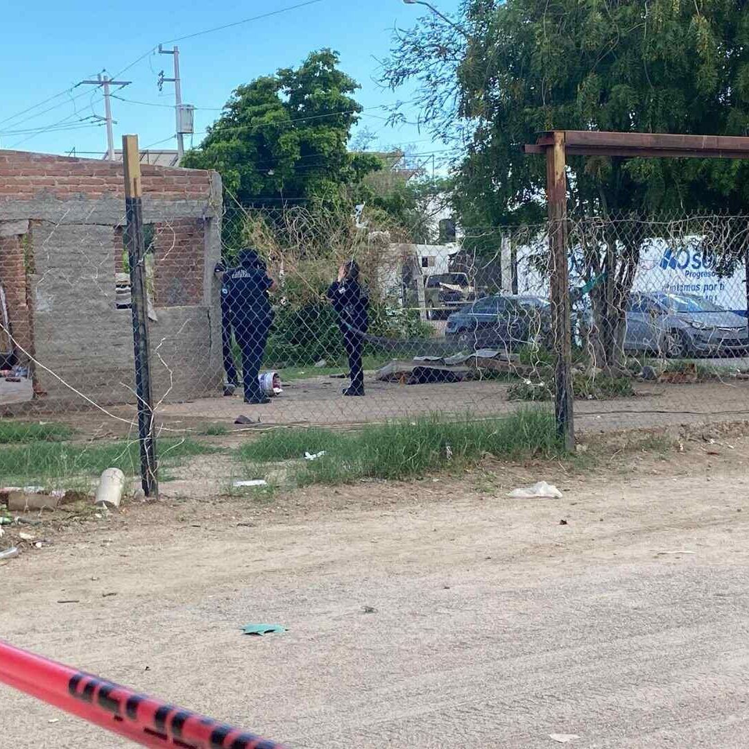 Hallan a Hombre Sin Vida Dentro de Cuarto en Obra Negra en la Colonia Solidaridad, en Hermosillo