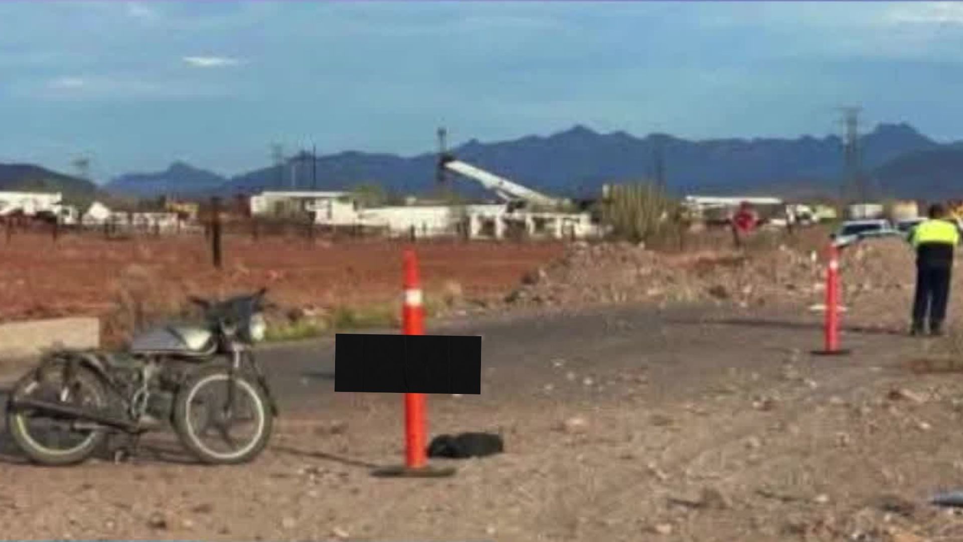 Muere Motociclista en Libramiento San Judas Tadeo - San José de Guaymas, en Sonora