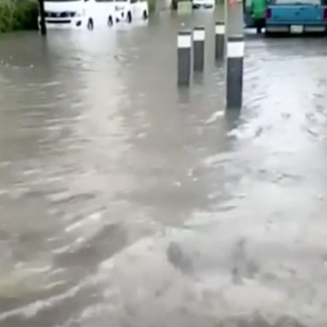 Inundaciones en calle Ocampo