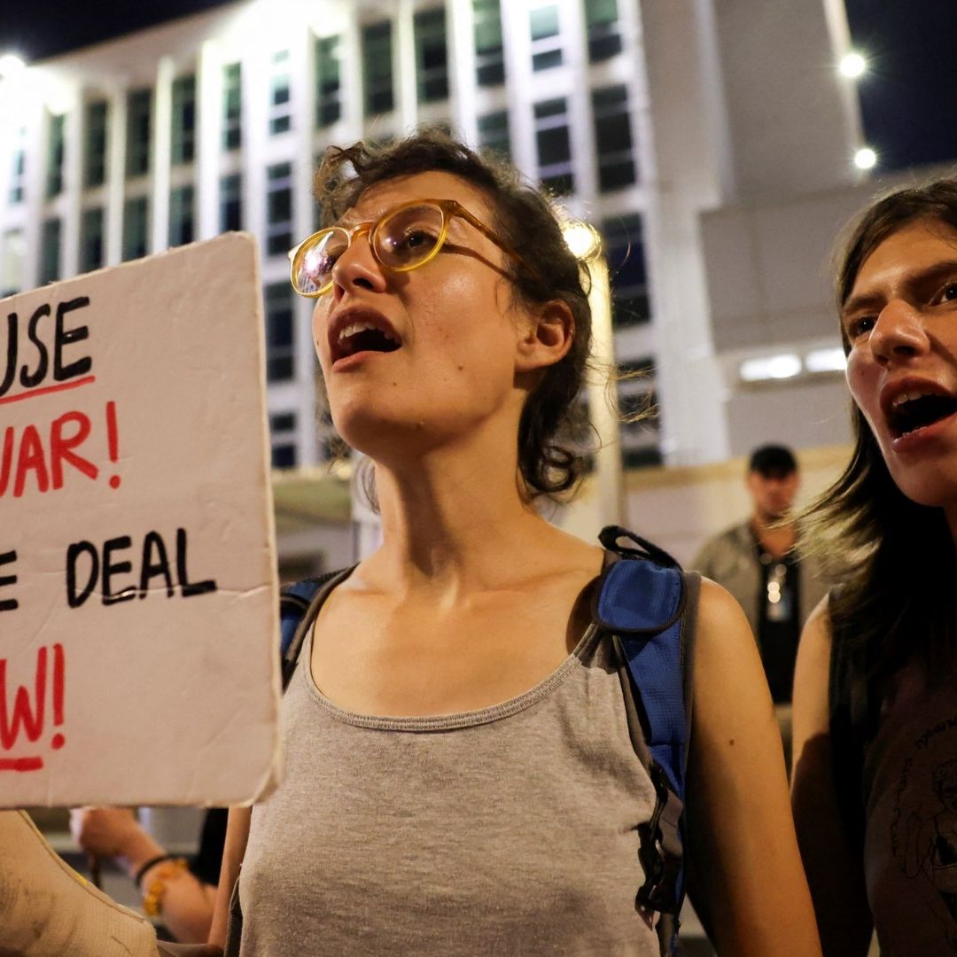Protestan contra gobierno de Netanyahu