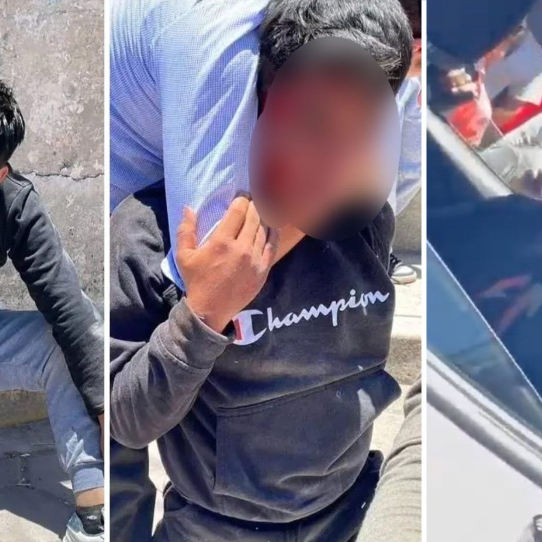 Intento de Linchamiento de Dos Jóvenes Menores de Edad Asaltantes en Tochtepec, Puebla