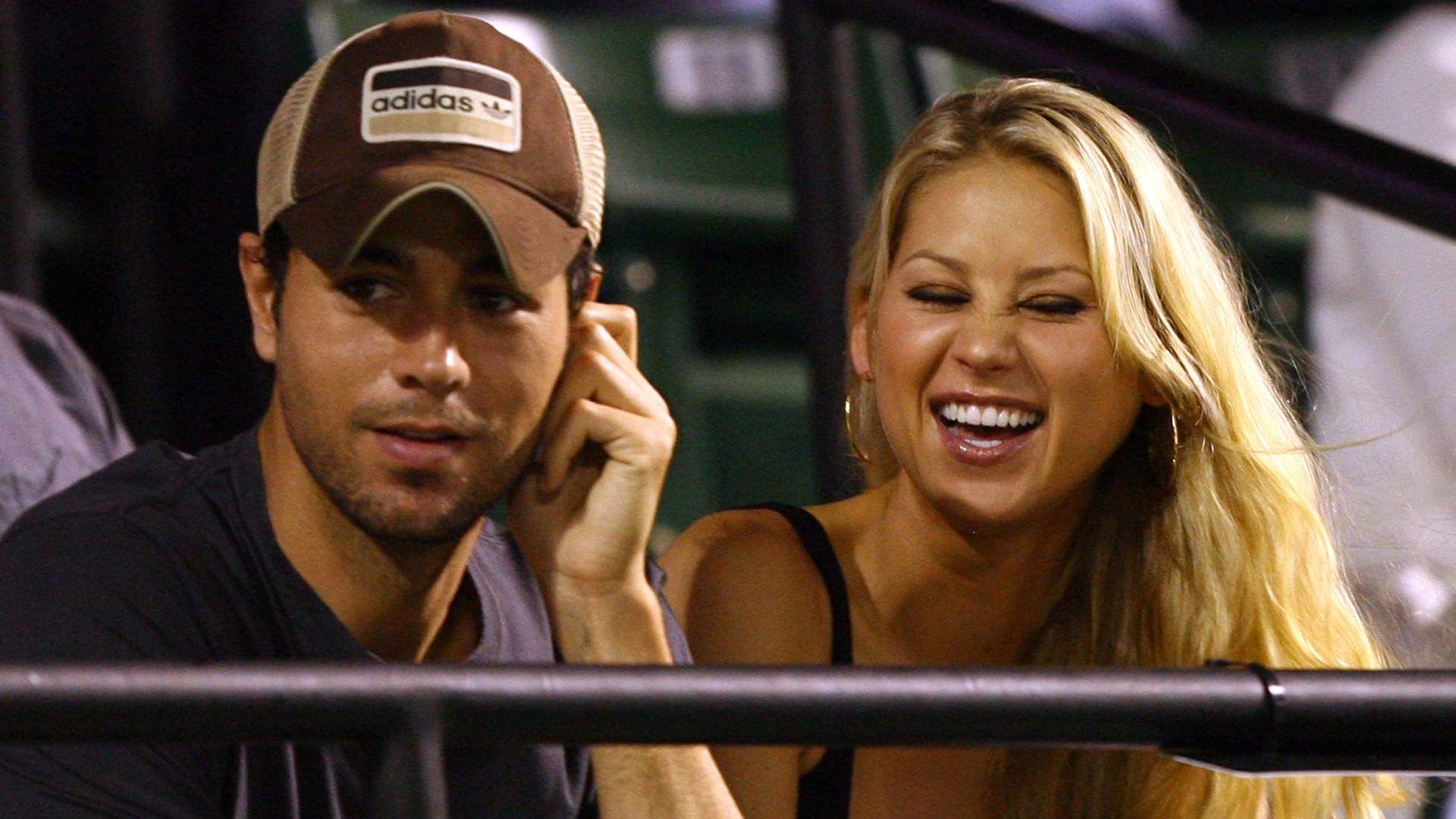 Enrique Iglesias y Anna Kournikova