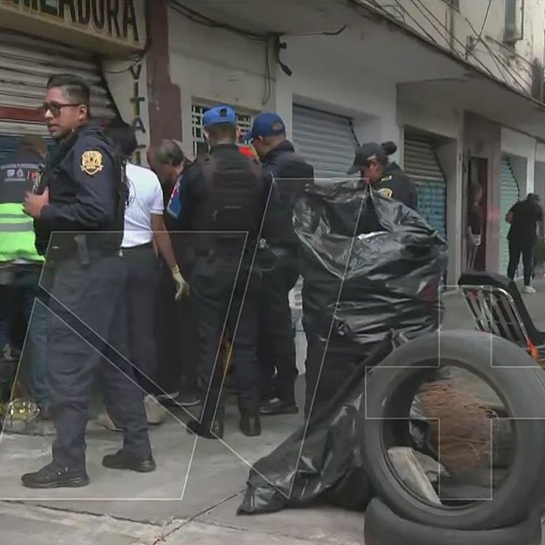 Policías acuden a negocio donde se registró caída de un adulto mayor