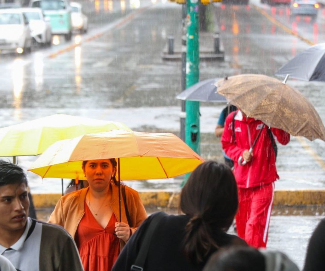Lluvias de fuertes a Intensas en Gran parte de México este Martes 3 de Septiembre