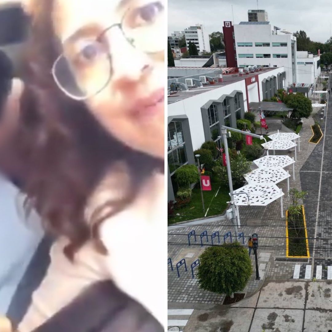 Vecinos del Barrio de Santiago protestan contra peatonalización frente a UPAEP.