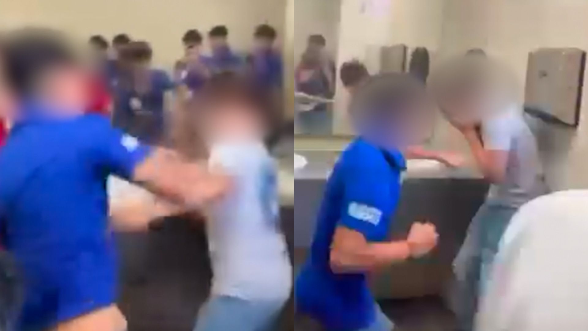 Alumnos de la prepa uno pelean dentro de instalaciones del plantel en el municipio de Apodaca