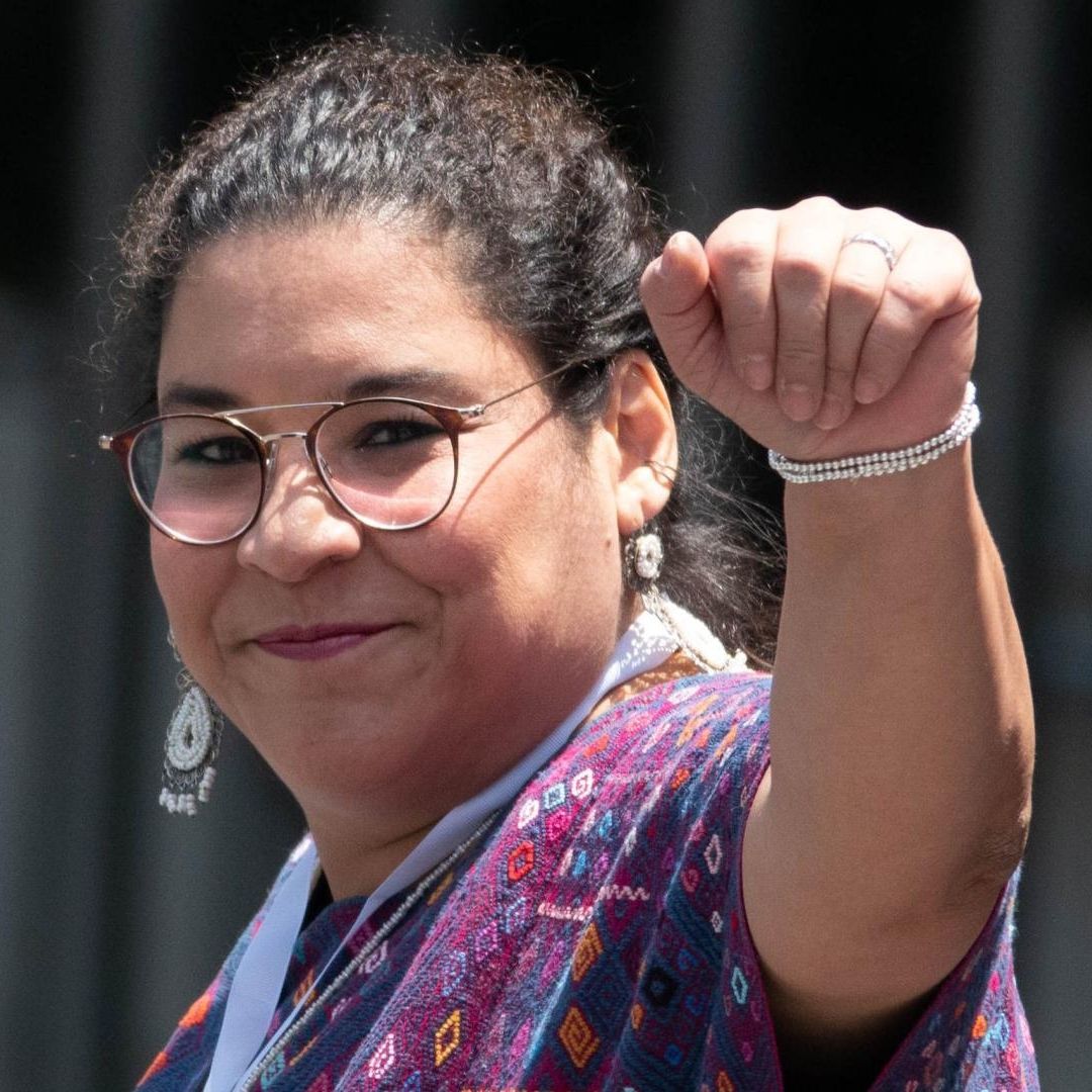 Loretta Ortiz y Lenia Batres Participan en Mitin Estudiantil en Favor de Reforma Judicial