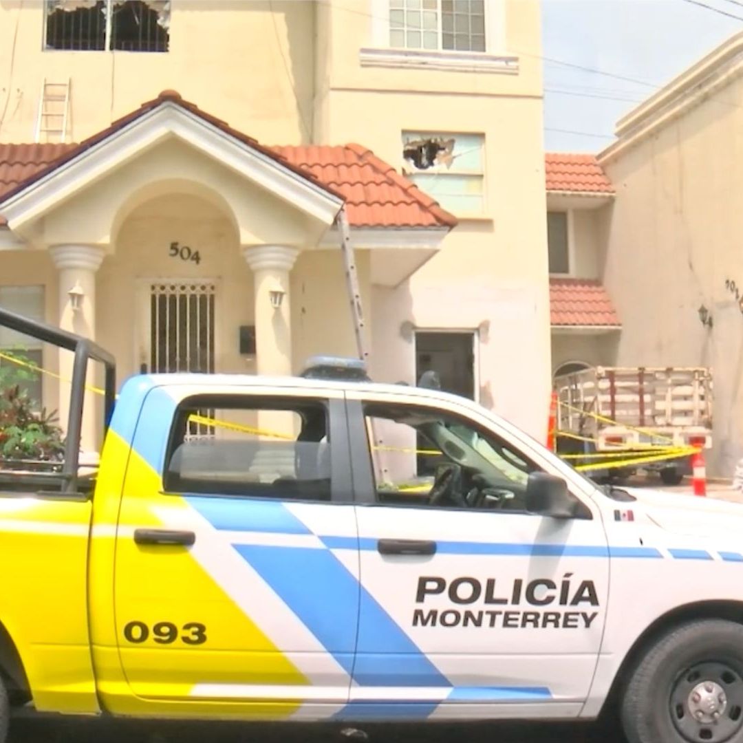 Policía de Monterrey en centro de rehabilitación donde fue incendio