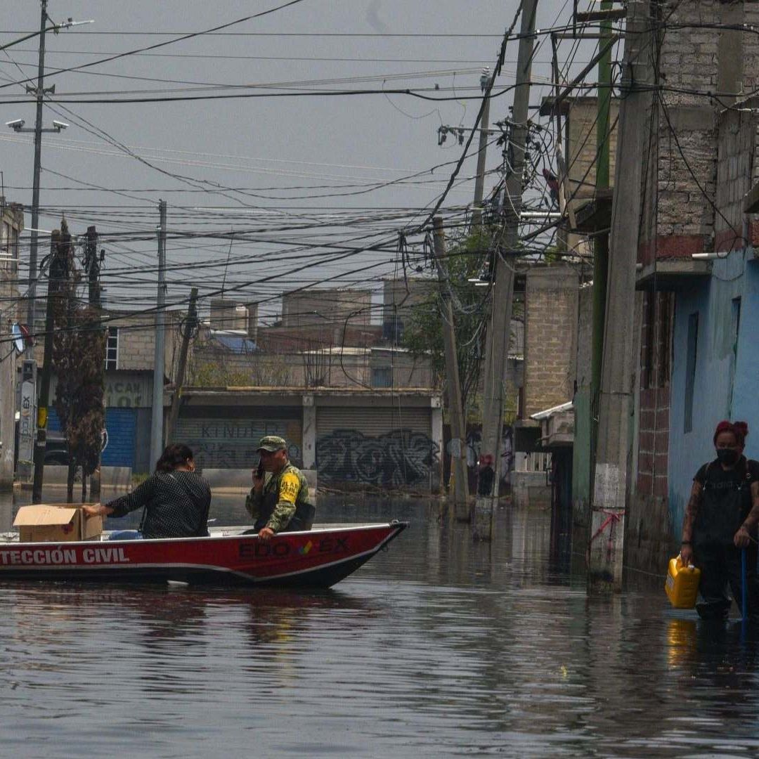 Chalco registra hundimientos que, entre otras cosas, originan inundaciones.
