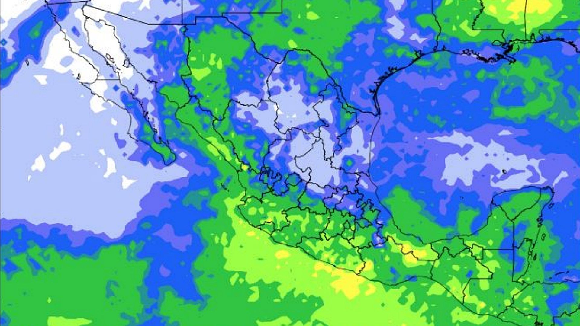 El primer frente frío está por ingresar a México. Foto: Conagua