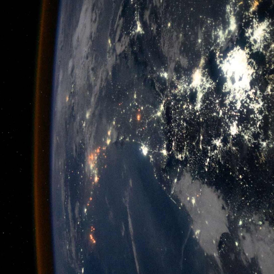 Así se ve México desde el espacio
