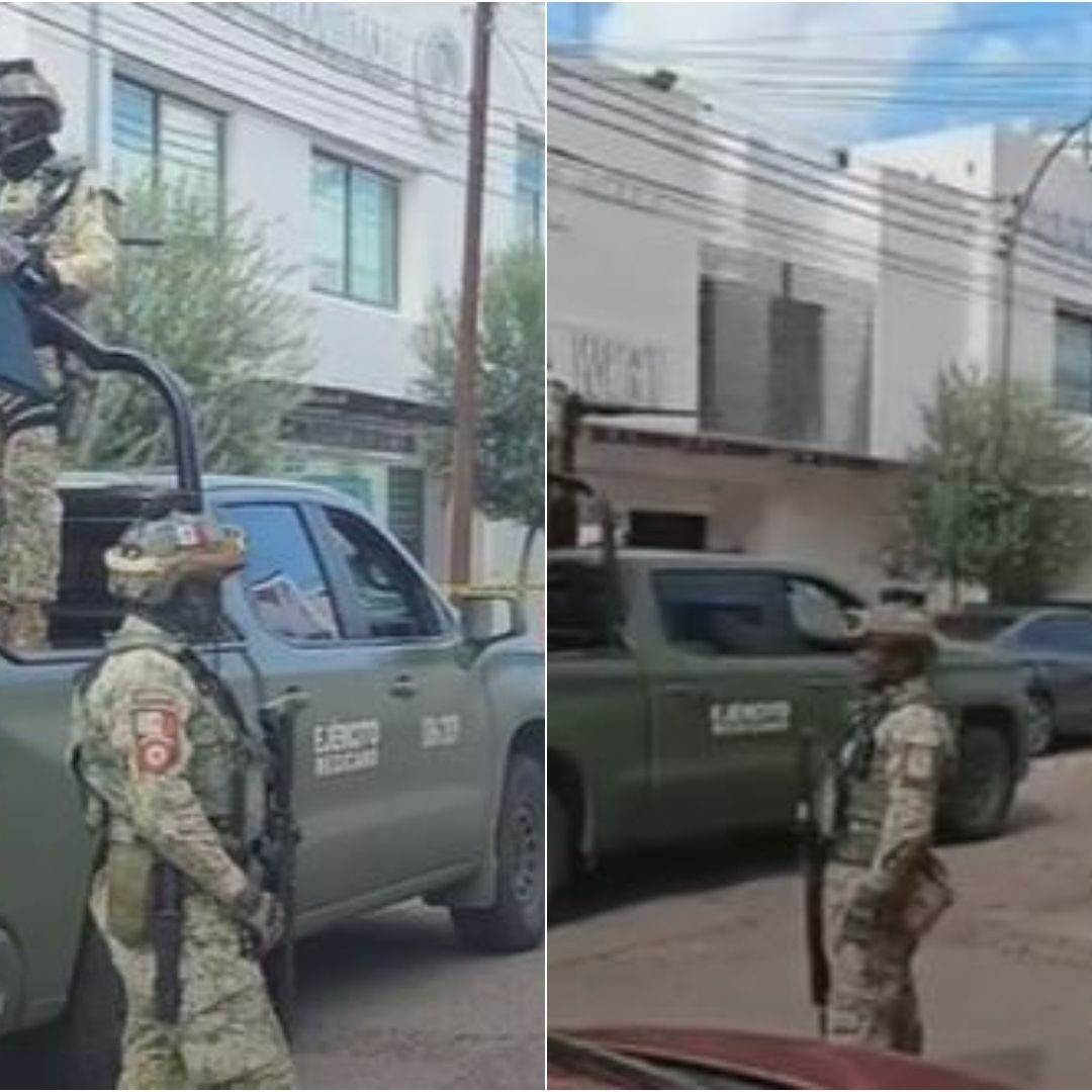 Se realizó un operativo para tratar de dar con los responsables.