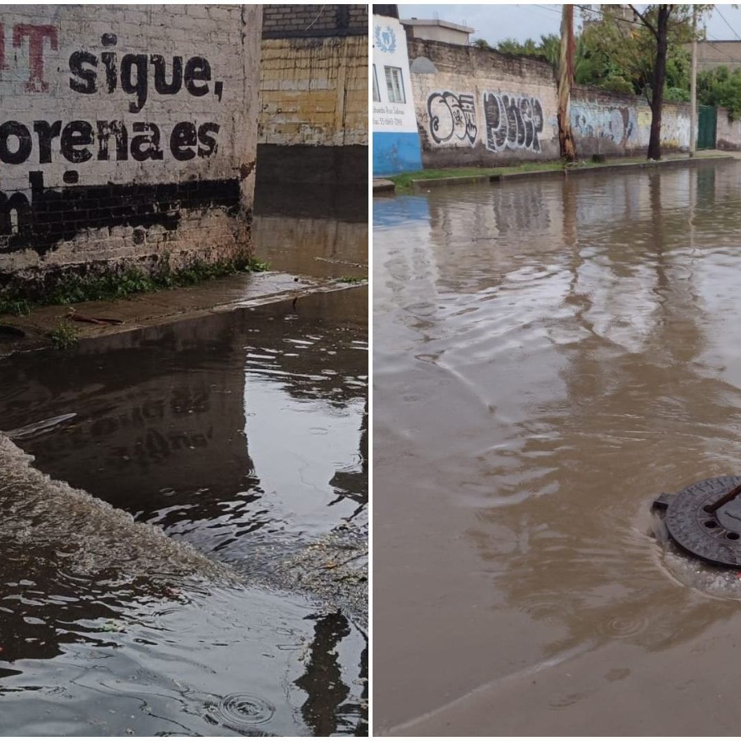 Las condiciones actuales incluyen precipitaciones con lluvia entre 15 y 29 mm.